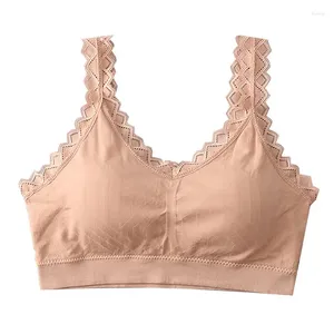 Camisoles Tanks Draadloze naadloze bralette-top voor dames - Effen kleur Comfortabel sexy ondergoedvest voor vrouwelijke damesbeha