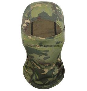 Masques faciaux cagoule cagoules masque turban cyclisme en plein air casquette de sport anti UV moto masque facial pour camping en plein air cyclisme escalade