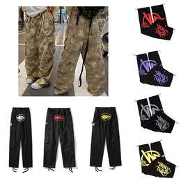 Pantalon camo pantalon pantalon évasé pantalon pantalon pantalon pantalon pour hommes concepteur baggy de survêtement