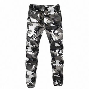 Camoue Military Jogger Pants Men 2024 Pure Cott para hombre Primavera Otoño Lápiz Harem Pantalón Hombres Pantalones cómodos Camo Joggers c9ZR #