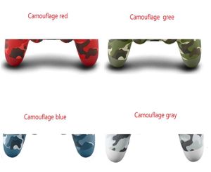 Camouflage 4 kleuren PS4 Wireless Bluetooth Game Gamepad Shock4 -controller PlayStation voor PS4 -controller met nieuwe kleuren retail PAC1750309