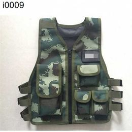 Ropa de camuflaje ropa para niños ropa de camuflaje de pollo ventilador de pollo ventilador al aire libre supervivencia chaleco para niños nivel 3 vestir táctica de ropa de armadura