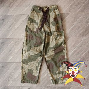 Pantalones de camuflaje Kapital Kountry para hombre y mujer, pantalones verdes del ejército de la mejor calidad, pantalones con cordón T230806