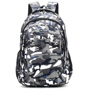 Camuflaje Hombres Mochilas Viajes Niños Bolsa Escolar Cool Boy Mochilas escolares militares para adolescentes Niños Niñas Mochila escolar Sac Mochila 220727