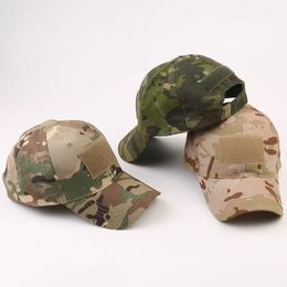 Camouflage Baseball Military Caps Traf Mesh Tactical Tactical Army Sport Ajustement Contrôle papa Chapeaux Men Femmes 240426