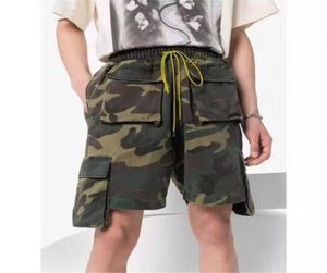 Camouflage shorts Men Women 1 topversie Multi -zakken Beach Sportswear Shorts6326397