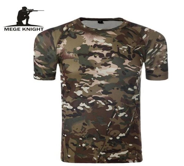 Camouflage TShirt Quick Dry Breathable Tights Army Tactical Tshirt Mens Compression T Shirt Fitness Summer Bodybulding5940172