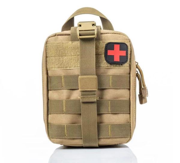 Bolsa de cintura de camuflaje Bolsa vacía para paquetes de botiquín de primeros auxilios al aire libre Camping Senderismo Viajes Mochilas tácticas Mini Newest3897114