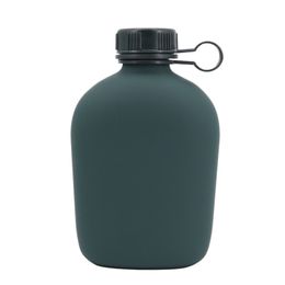 Camouflage Waterfles Outdoor Reizen Water Cup Outdoor Handige Aluminium Schuine Cross Sport Camping Waterfles HW20