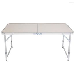 Camp Furniture 120 x 60 70 4ft draagbare multifunctionele vouwtafel witte tuin bureau buiten eten