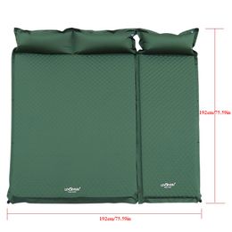 Meubles de camping 13 personnes épais 5 cm automatique matelas auto-gonflable coussin coussin tente tapis de camping lit confortable chauffage déjeuner repos touriste 230617