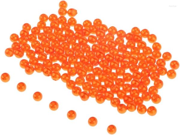 Meubles de camp 150pcs perles de pêche en plastique mer carpe plate-forme crochets ligne perle