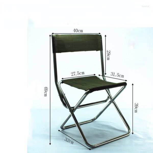 Muebles de campamento 2023 Silla de comedor plegable Hogar Minimalista Tienda moderna Taburete Respaldo Acrílico