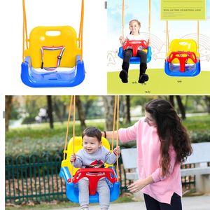 Muebles de campamento 3 en 1 Columpio multifuncional para bebés Cesta colgante Juego al aire libre Juego para niños Juguete para niños Columpios para patio