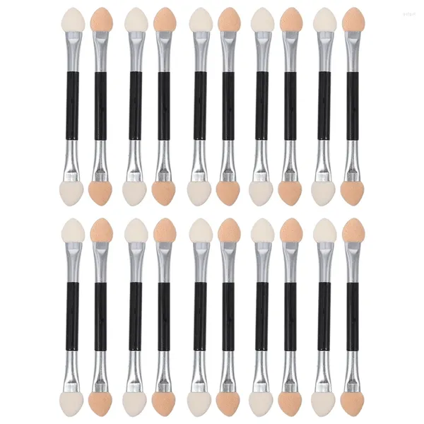 Muebles de campamento 30 PCS Sombra de ojos Stick Esponja Sombra de ojos Sticks Girl Maquillaje Herramienta Aplicadores Cepillo Accesorios Aluminio Mujer Herramientas