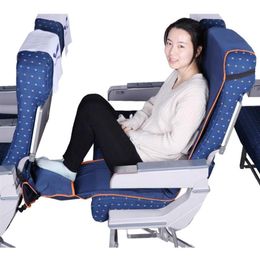 Camp Furniture verstellbare Fußstütze, Hängematte mit aufblasbarem Kissen, Sitzbezug für Flugzeuge, Züge, Busse1859