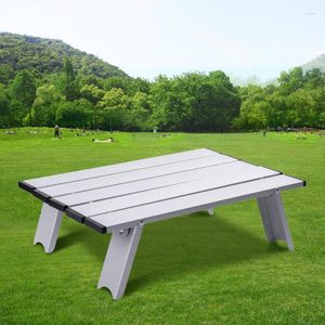 Camp Furniture Aluminium Legering Mini Vouwtafel Multifunctioneel draagbare Outdoor Camping Picknick -servies Barbecue Huishoudelijke bureaus