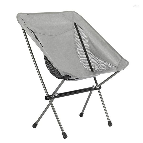 Muebles de campamento Picnic de aluminio Silla de playa de viaje Plegable Pesca plegable rápida Camping compacto con bolsa de transporte