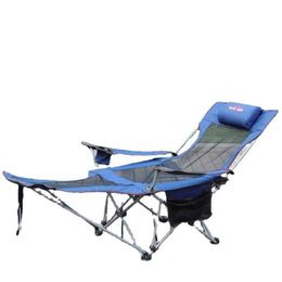 Muebles de campamento Apollo Walker Sillas de leva plegables Playa reclinable para Adts Sol portátil Tumbona al aire libre con bolsa de transporte Entrega de entrega Spo Oto2O