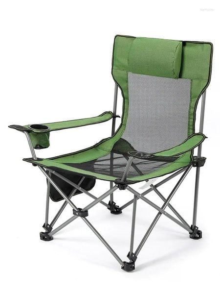 Mobilier De Camp chaise De plage vente extérieure Camping Oxford aluminium Pinic Silla plissable Cadeira De Praia 53 89 cm 3.6 kg