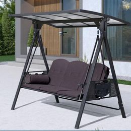 Meubles de Camp chambre chaise suspendue noir Camping extérieur jardin hamac Cadeira Para Jardim décoration