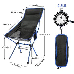 Kampmeubels kampeerstoel draagbare lichtgewicht vouwstoelen voor tuin buiten backpacken wandelreis picknick vissen strand 230617