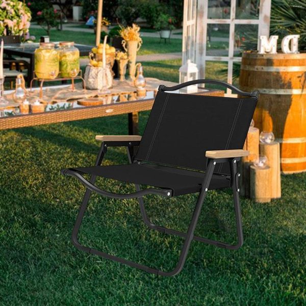 Mobilier de Camp Camping chaise pliante siège de randonnée stable robuste pour les concerts de jardin accessoires festivals de musique de plage
