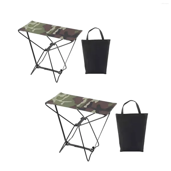 Mobilier de camping tabouret pliant léger ultraléger chaise d'extérieur pliable pour barbecue randonnée voyage sac à dos arrière-cour