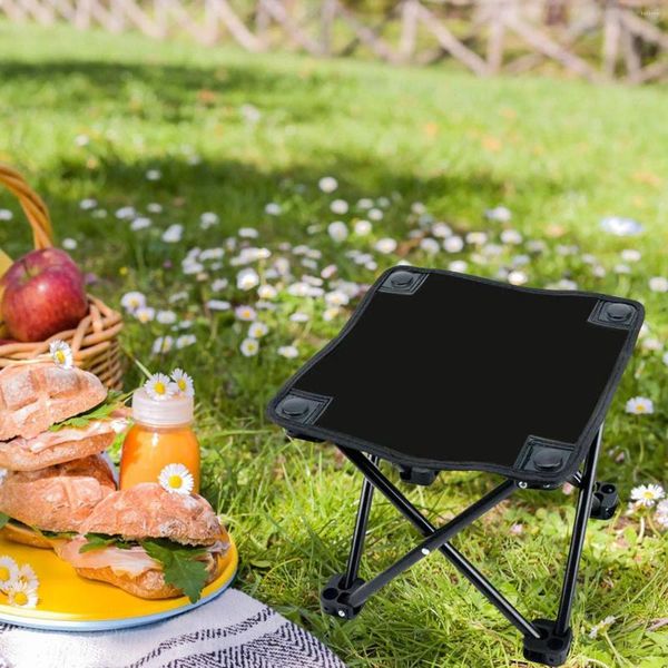 Meubles de Camping tabouret pliant chaise de selle repose-pieds sous le bureau repose-pieds pliable pour parc barbecue voyage