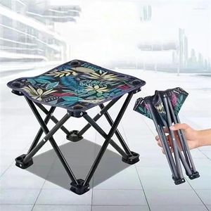 Camp Furniture Chair Back Small Bench Outdoor Fishing Stool Handige multifunctionele ultralichte vouwing