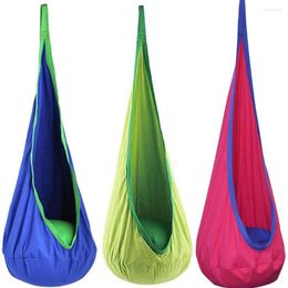 Kampmeubels Kinderhangstoel draagbare parachute doek schommelbed binnen binnenplaats Model met opblaasbaar kussen