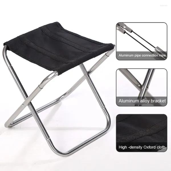 Mobilier de Camp en tissu Durable et chaise pliante d'extérieur à large Application pour Camping randonnée, résistant à l'usure