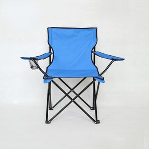 Les fabricants de chaise de pêche de meubles de camp fournissent l'accoudoir extérieur se pliant de loisirs de plage d'Oxford de tissu