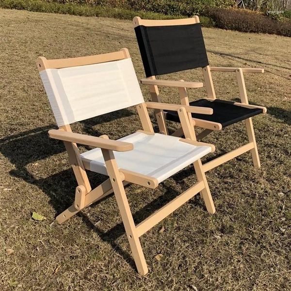 Mobilier de camping pêche chaises de plage en plein air terrasse salon Pliant Portable pique-nique Chaise Pliante de jardin Patio QF50OC