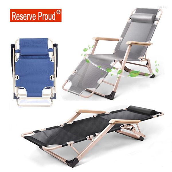 Meubles de camping chaise pliante chaise longue jardin plage parapluie chaises maison pliant lit extérieur avec appuie-tête chaise pour camping trekking