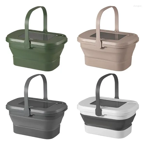 Meubles de Camp panier pliant Camping grande capacité boîte de rangement pour barbecue extérieur