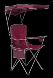 Muebles de campamento silla de campamento plegable dosel portátil mochila mochila al aire libre playa de piscina con - rojo