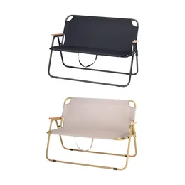 Mobilier de Camp chaise de Camping pliante siège voyage randonnée léger pique-nique extérieur Patio sac à dos extérieur Double fauteuil