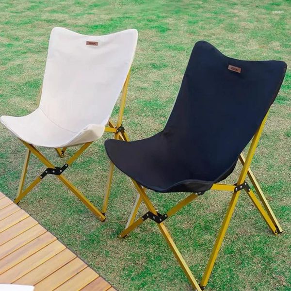Mobilier de camp pliant Camping mer chaise de plage pêche loisirs tabouret fer chaises modernes détente unique Kamp Sandalyesi meubles de patio