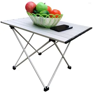 Mobilier de Camping Table de Camping pliante en plein air Portable Durable jardin pique-nique Barbecue bureau pliable en alliage d'aluminium ordinateur