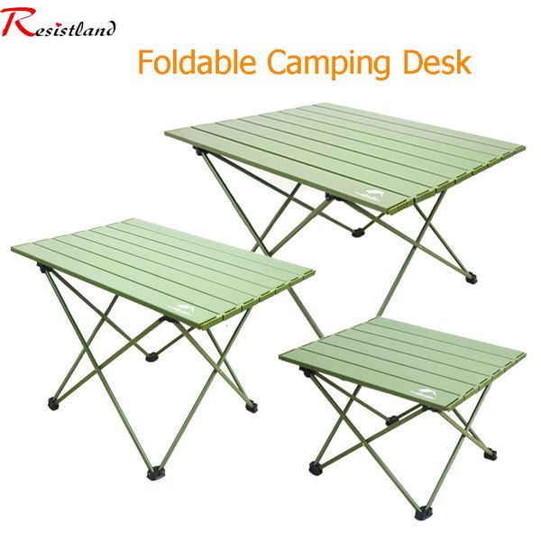 Meubles de camp Table de camping pliante en plein air BBQ sac à dos en alliage d'aluminium portable durable barbecue meubles de bureau ordinateur léger 230919