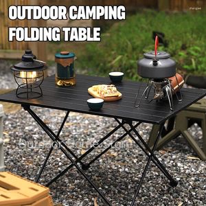 Camp Furniture Pliant Camping Table Ultralight Mini Aluminium ALLIAGE PORTABLE OUTDOOR PIPNIC ORDERNE