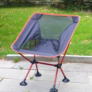 Mobilier de Camp chaise pliante ultralégère détachable Portable léger siège étendu pêche Camping maison barbecue jardin randonnée