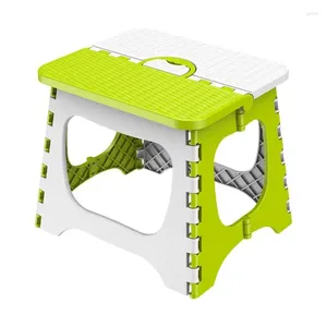 Mobilier de camp Chaise de pêche pliante Tabouret de douche avec poignée Croquis de terrain portable pour pelouse Camping en plein air Activités de plage