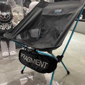 Kampmeubilair Fragmentontwerp Helinox co-branded maanstoel draagbare hoge rug opvouwbare outdoor campingstoel YQ240315