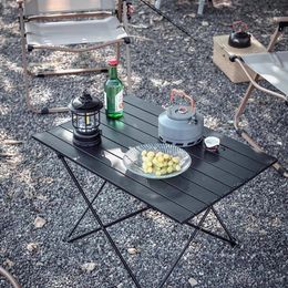 Meubles de Camping Table de Camping de jardin pique-nique pliante en plein air petits Auvents bureau balcon auvents Mesa plissable postmoderne