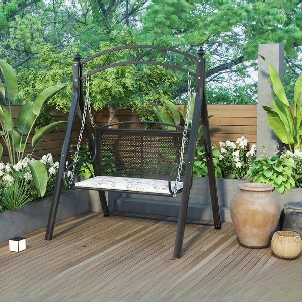 Meubles de camp suspendus extérieurs Swings Garden Terrasse Balcon Sensory Patio Backyard Pillow Hamacas Jardin