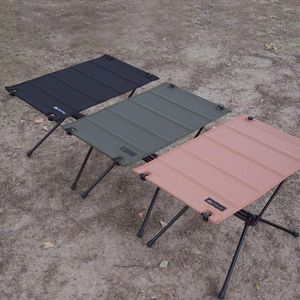 Kampmeubilair lichtgewicht opvouwbare aluminium draagbare Roll Up Outdoor Vouwcampingtafel Patio opvouwbare picknick