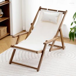 Kampmeubilair Woonkamer Houten Tuinstoel Terras Camping Strand Gazon Klapstoelen Buiten Moderne Chaise Jardin WK50GC