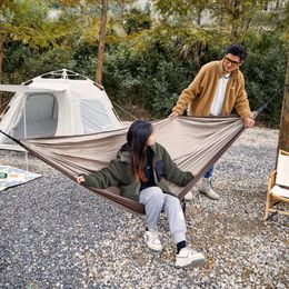 Camp Furniture Lounge Swings hamacas de caza de caza al aire libre colgando patio turístico para dormir